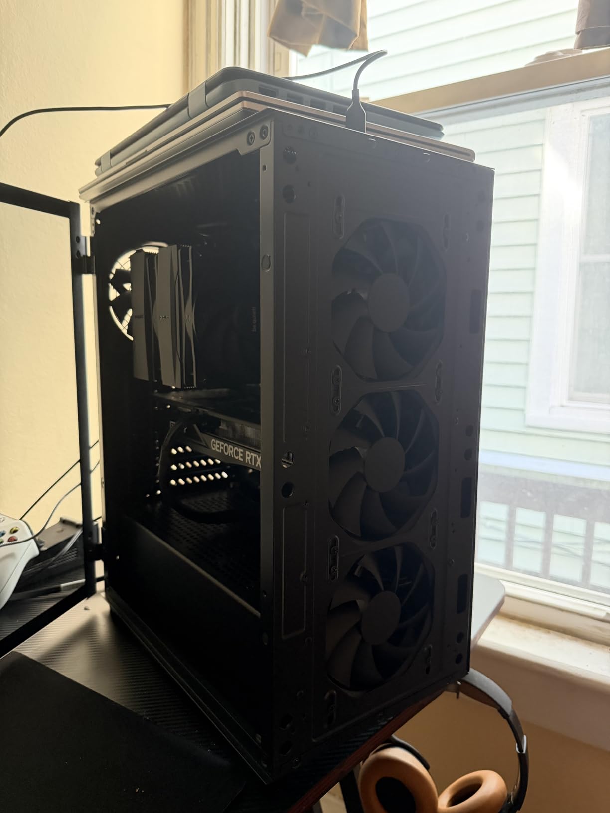 DARKROCK EC2 ATX Mid Tower Gaming Computer PC Case, Type-C Ready customer photo 2