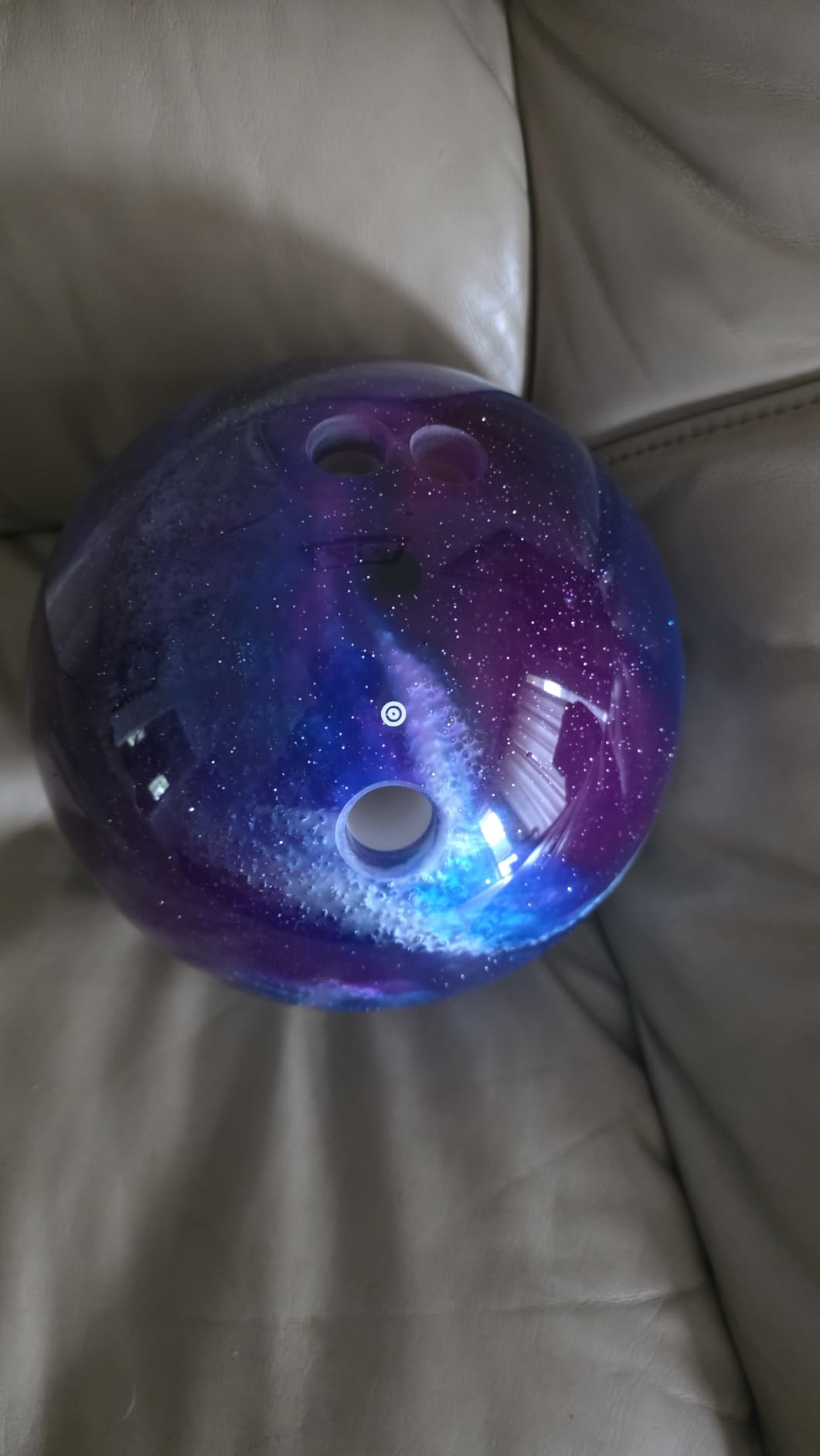 ELITE Star Polyester Bowling Ball - Customizable with Basic Drilling & Engraving Options - Great for Spare Shooting, League, Straight Bowlers - Beginner Entry Level customer photo 2