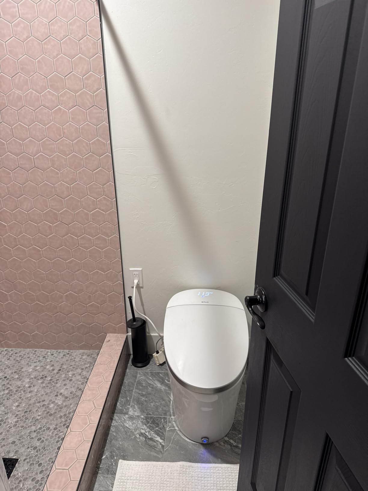 EPLO Smart Toilet Built in Tank Auto Open Bidet with Foam Shield - iX7 PRO | Elongated Heated Seat, Booster Pump-Assisted 1000g MaP Auto Flush, Instant Heated Water, 17