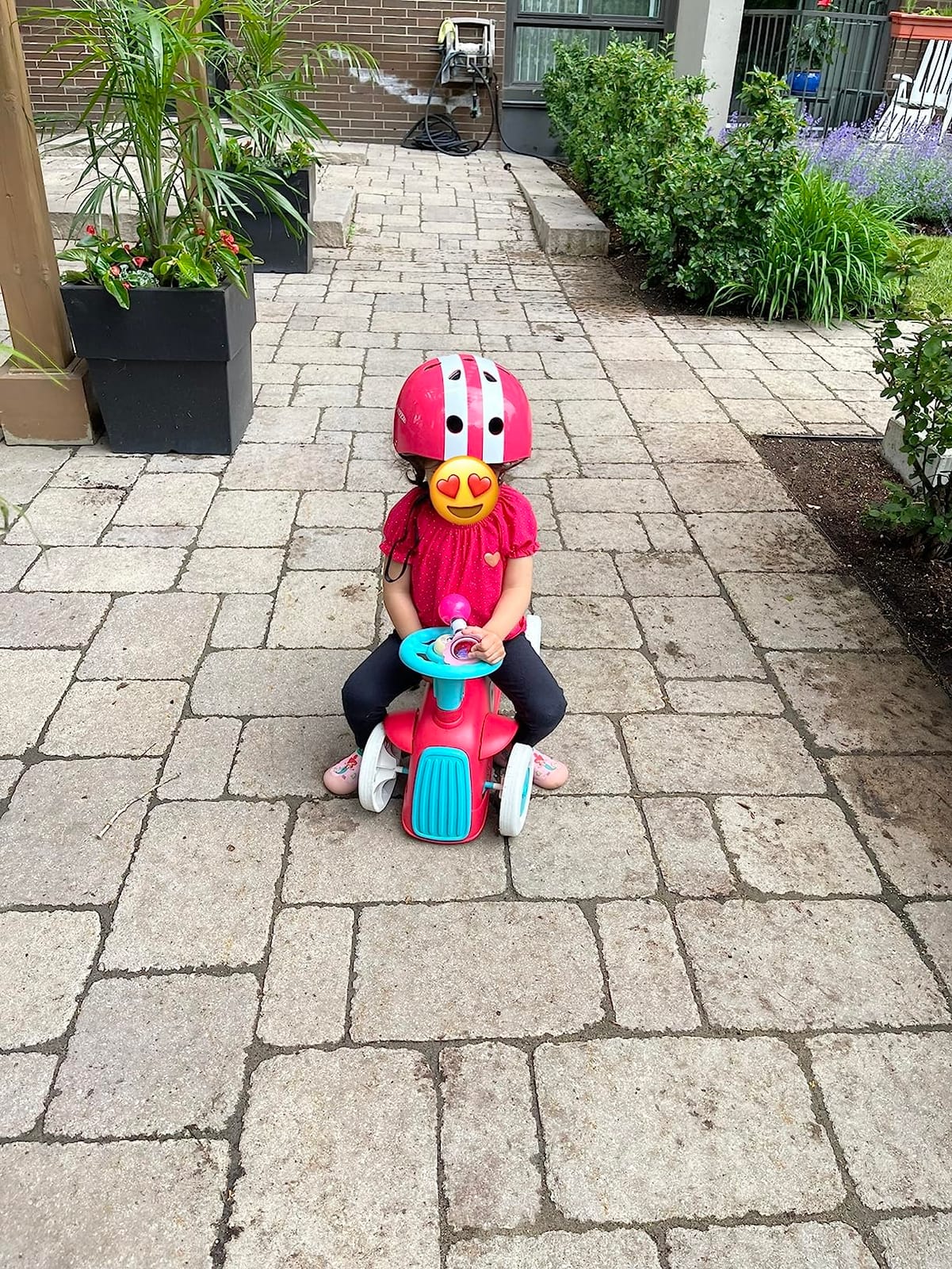 Radio Flyer Kids Helmet, for Kids 2-5 Years Old, Red, Adjustable Size customer photo 2