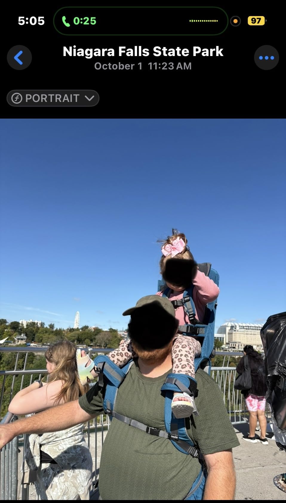 WIPHA Toddler Hiking Backpack Carrier, Lightweight Child Carrier Sunshade customer photo 2