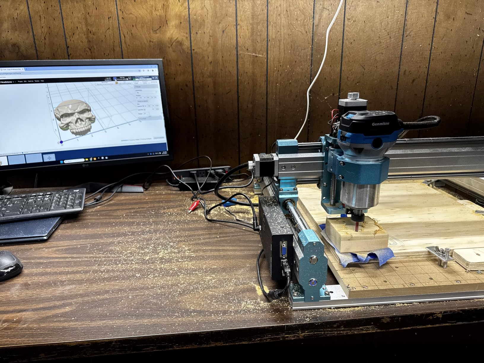 SainSmart Genmitsu 4040-PRO CNC Milling Machine for Wood, Supports 4th-Axis customer photo 1