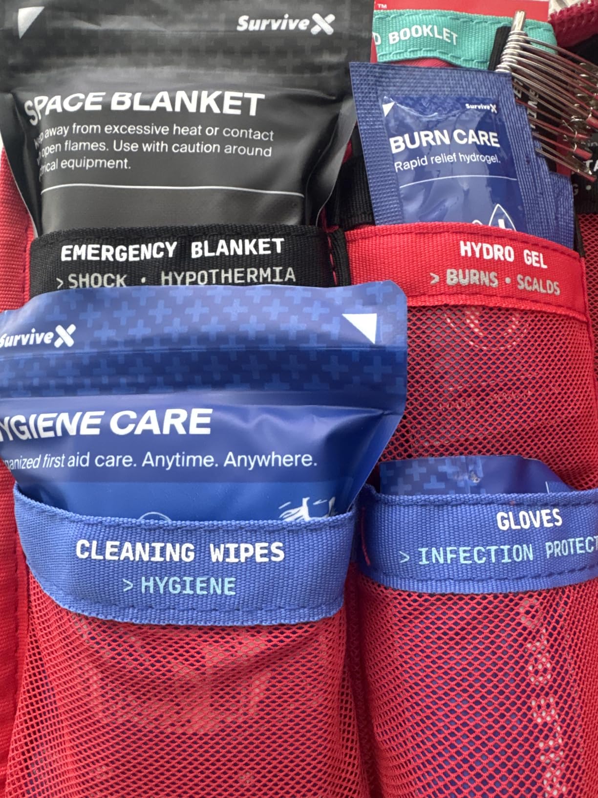 SurviveX Large First Aid Kit, Emergency Kit for 3-4 People customer photo 2