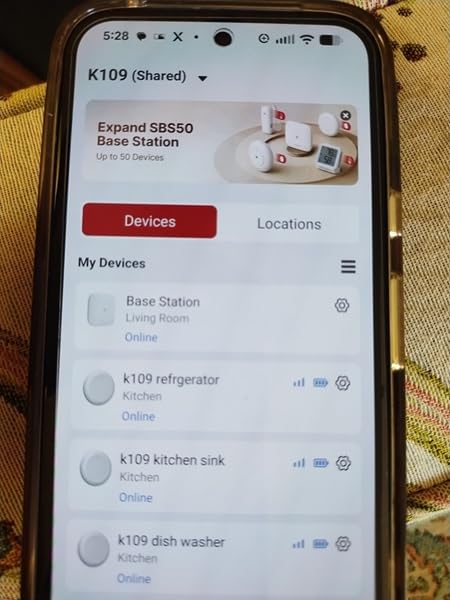 X-Sense Ultra-Slim Wi-Fi Water Leak Detector, 4 Sensors + Base, SWS0A41 customer photo 1