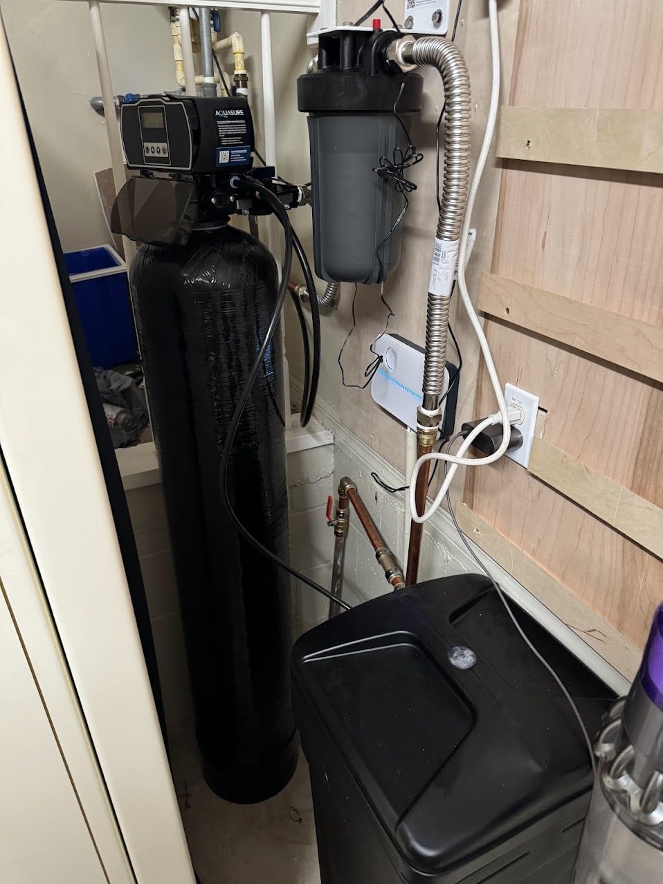 Aquasure Harmony Series 72,000 Grains Whole House Water Softener with High Performance Automatic Digital Metered Control Head | Reduces Hardness & Minerals | for 6+ Bathrooms customer photo 2