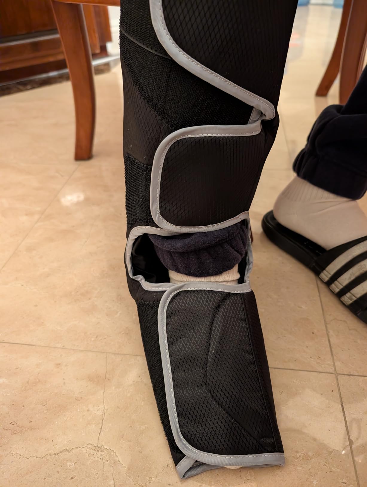 ALLJOY Leg Massager for Circulation and Pain Relief FSA,Gifts for Men Women | Leg Massager with Heat and Compression Helpful for Vericose Veins, Fatigue, Cramps, Swelling, Edema customer photo 2