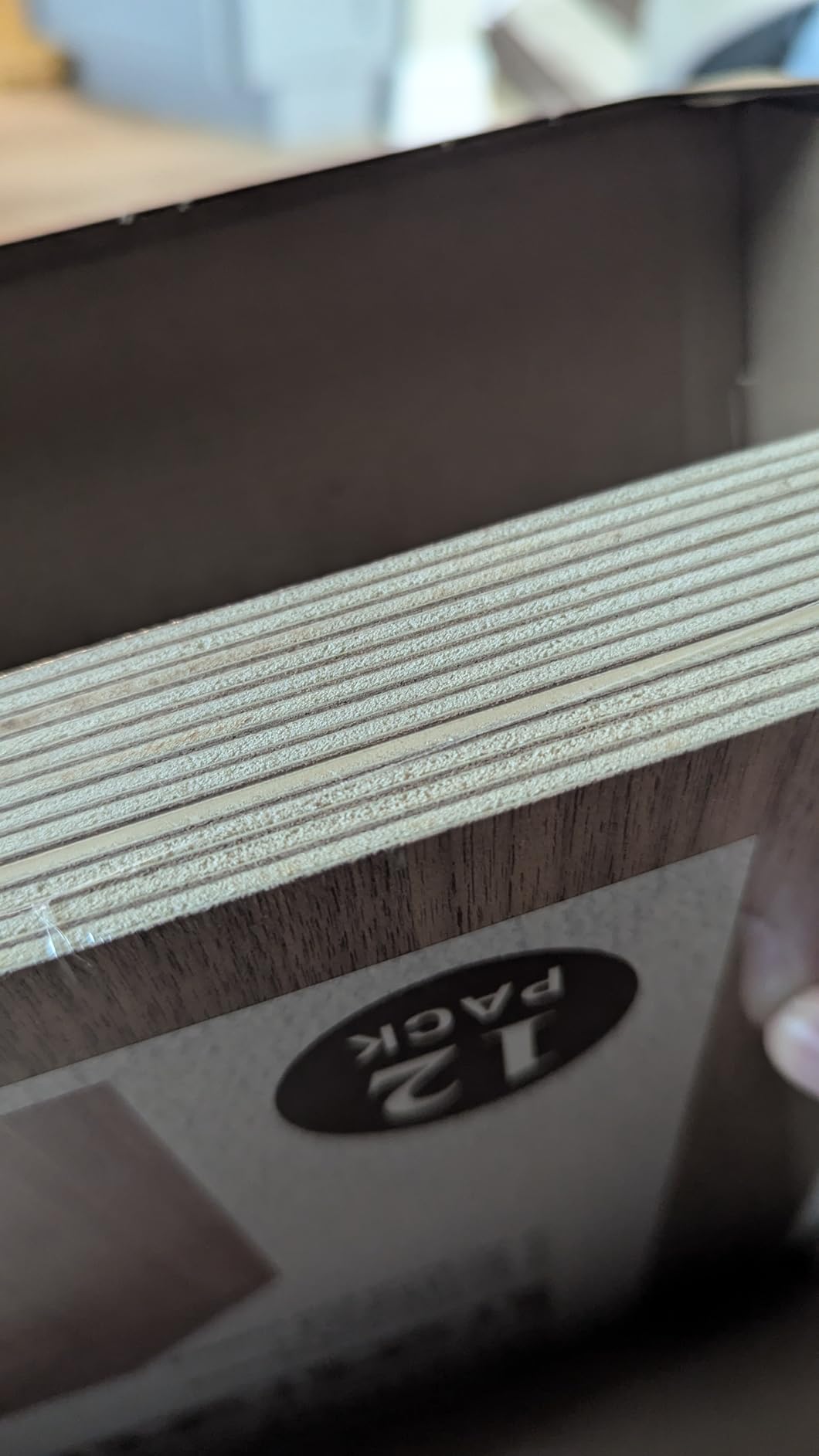 12 Pack Black Walnut Plywood Sheets 1/8