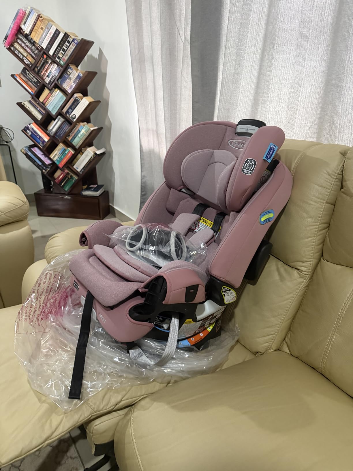 Graco 4Ever DLX 4-in-1 Convertible Car Seat, Charlie customer photo 1