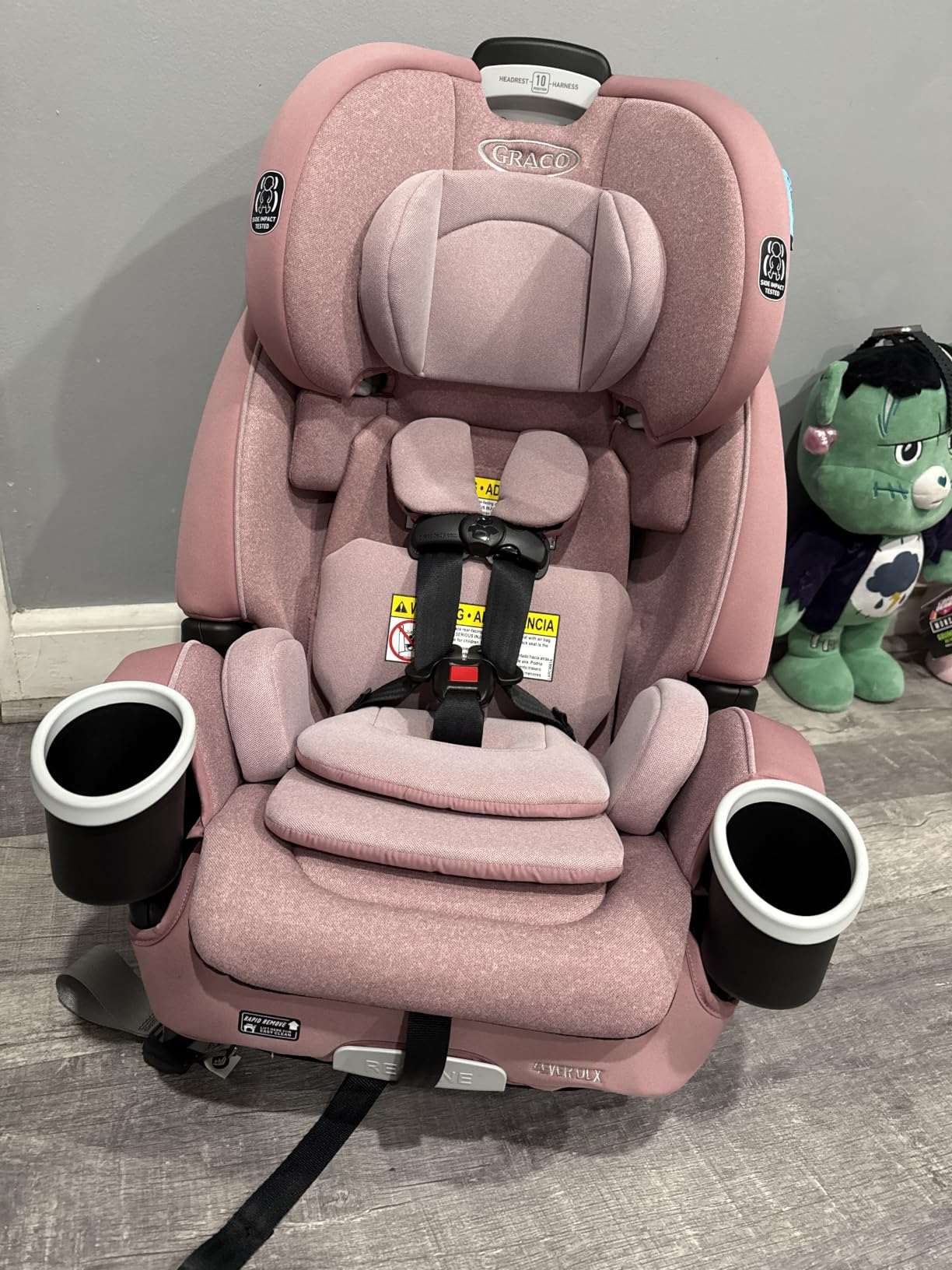 Graco 4Ever DLX 4-in-1 Convertible Car Seat, Charlie customer photo 2