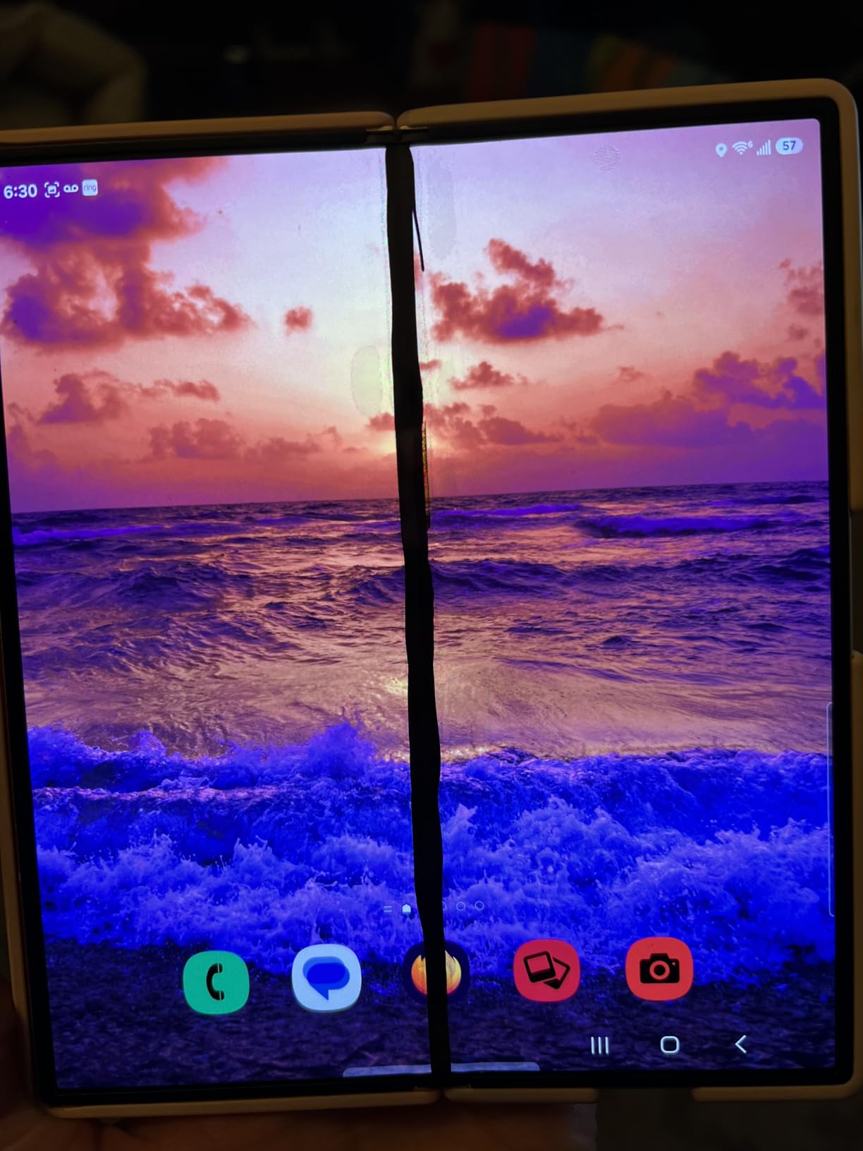 Samsung Galaxy Z Fold 6 5G US Version, 512GB, Navy - Unlocked (Renewed) customer photo 2