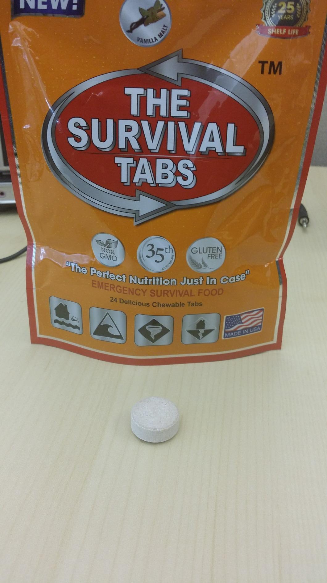 Survival Tabs – Emergency Food Supply – 8-Day Original Tabs, Disaster Ready customer photo 2