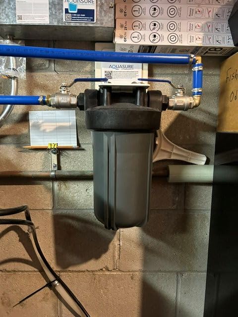 Aquasure Harmony Series 40,000 Grains Whole House Water Softener with High Performance Automatic Digital Metered Control Head | Reduces Hardness & Minerals | Improve Water Quality | for 3-4 bathrooms customer photo 1