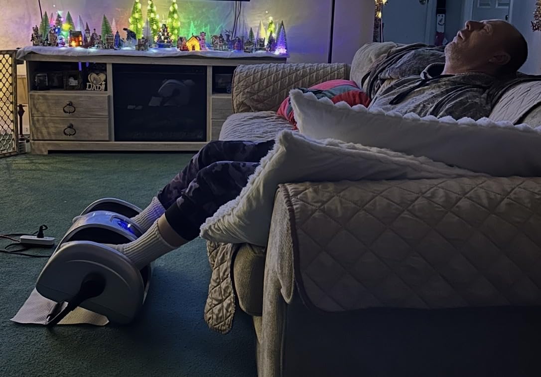 Best Choice Products Heated Shiatsu Foot Massager for Pain Relief, Plantar Fasciitis, Neuropathy, Blood Circulation w/Compact Design - Sage customer photo 1