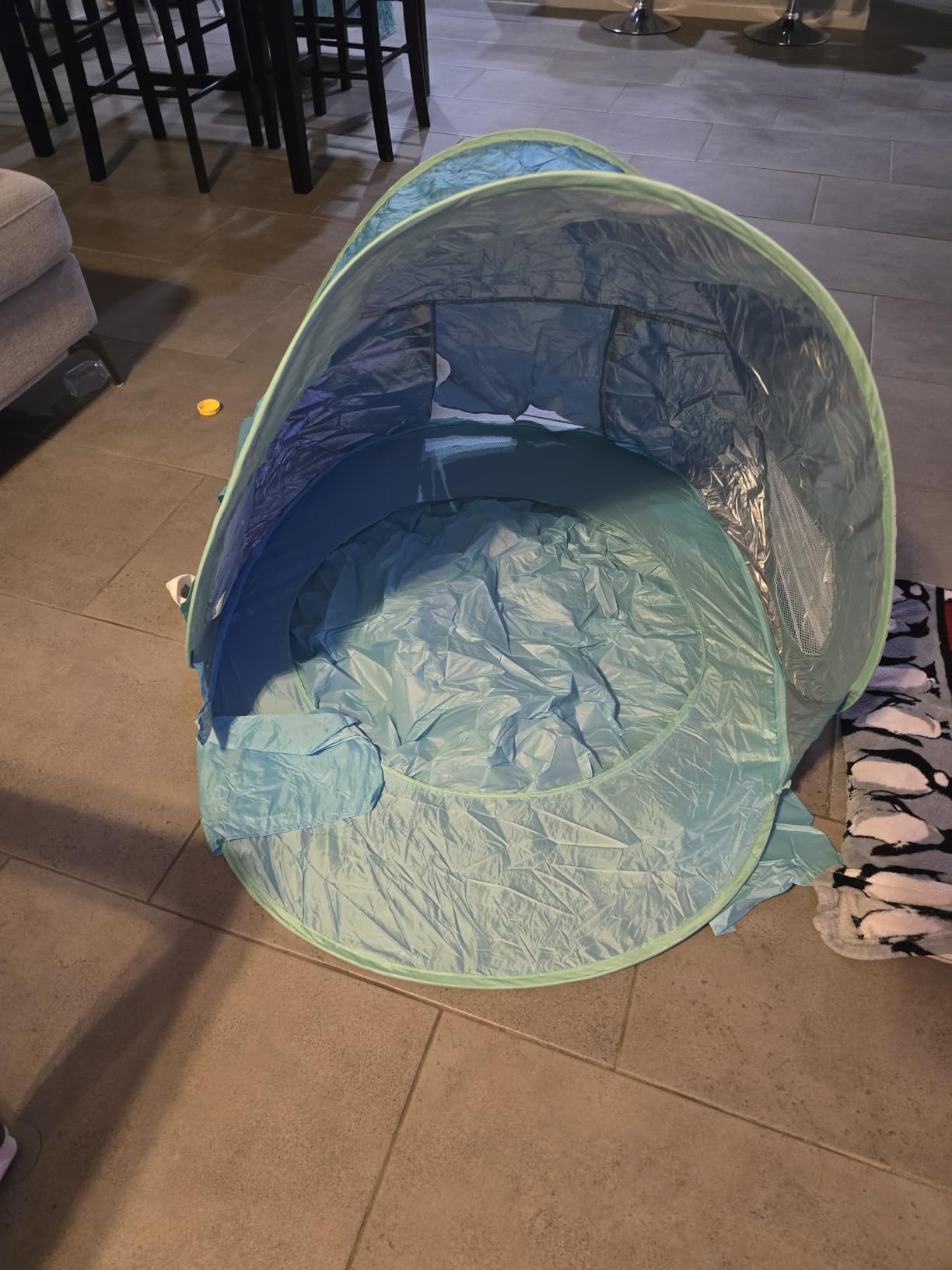 SLOOSH Baby Beach Tent - Pop Up Shade Pool, UPF 50+ UV Protection Sun Shelter for Infant, Portable Beach Pool with Carry Bag, Dual Mesh Side Panels for Toddler Outdoor Travel Camping customer photo 1