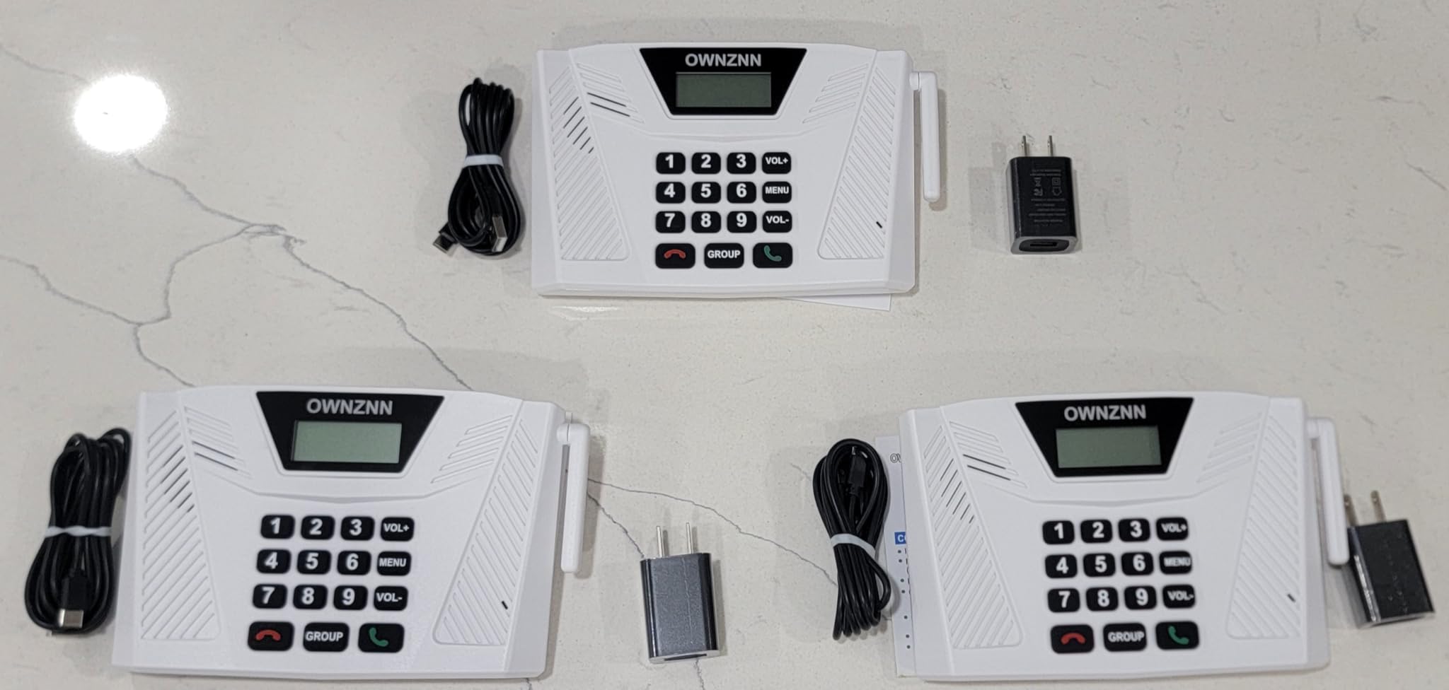 Intercoms Wireless for Home, Hands-Free Full Duplex Intercom 5300ft customer photo 2