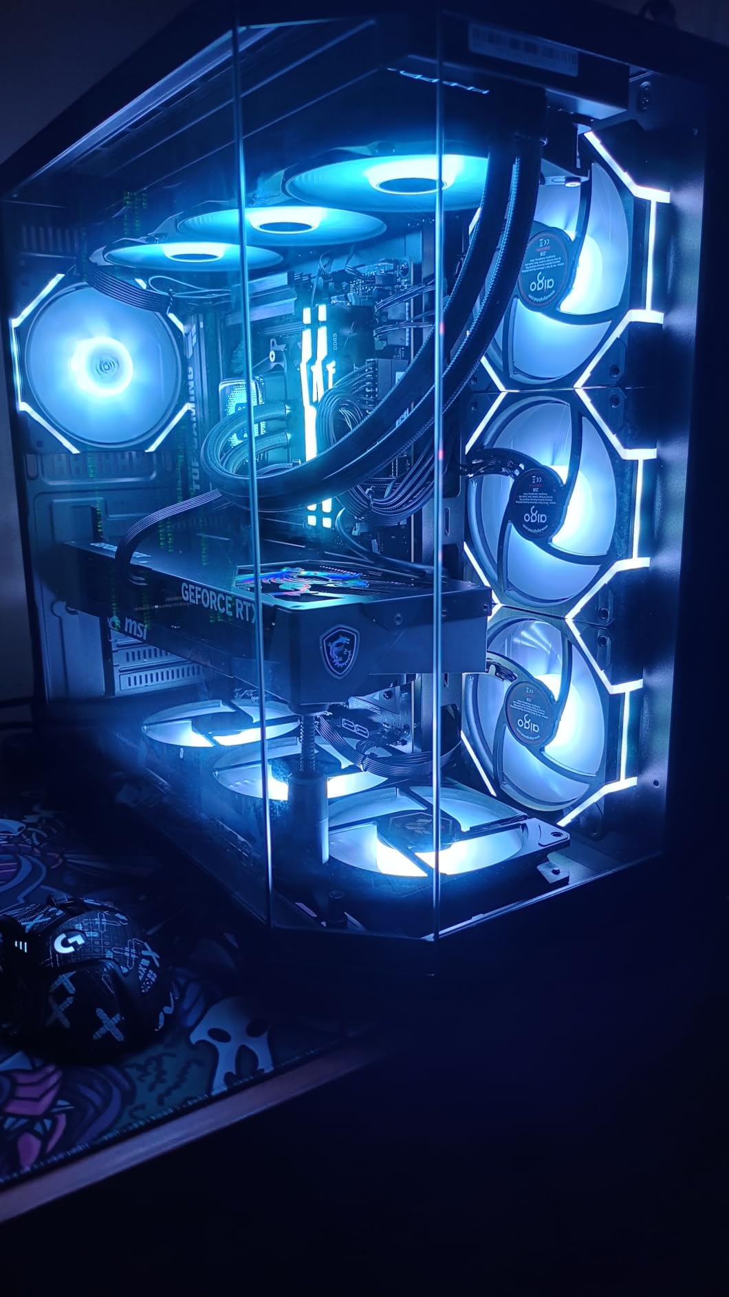 ASUS TUF Gaming B850-PLUS WiFi AMD AM5 B850 ATX Motherboard, 14+2+1 80A Stages, AI Ready, DDR5, PCIe 5.0, 3X M.2, Wi-Fi 7, 2.5Gb LAN, DisplayPort, HDMI™, USB 10Gbps & 20Gbps Type-C®, BIOS Flashback™ customer photo 2