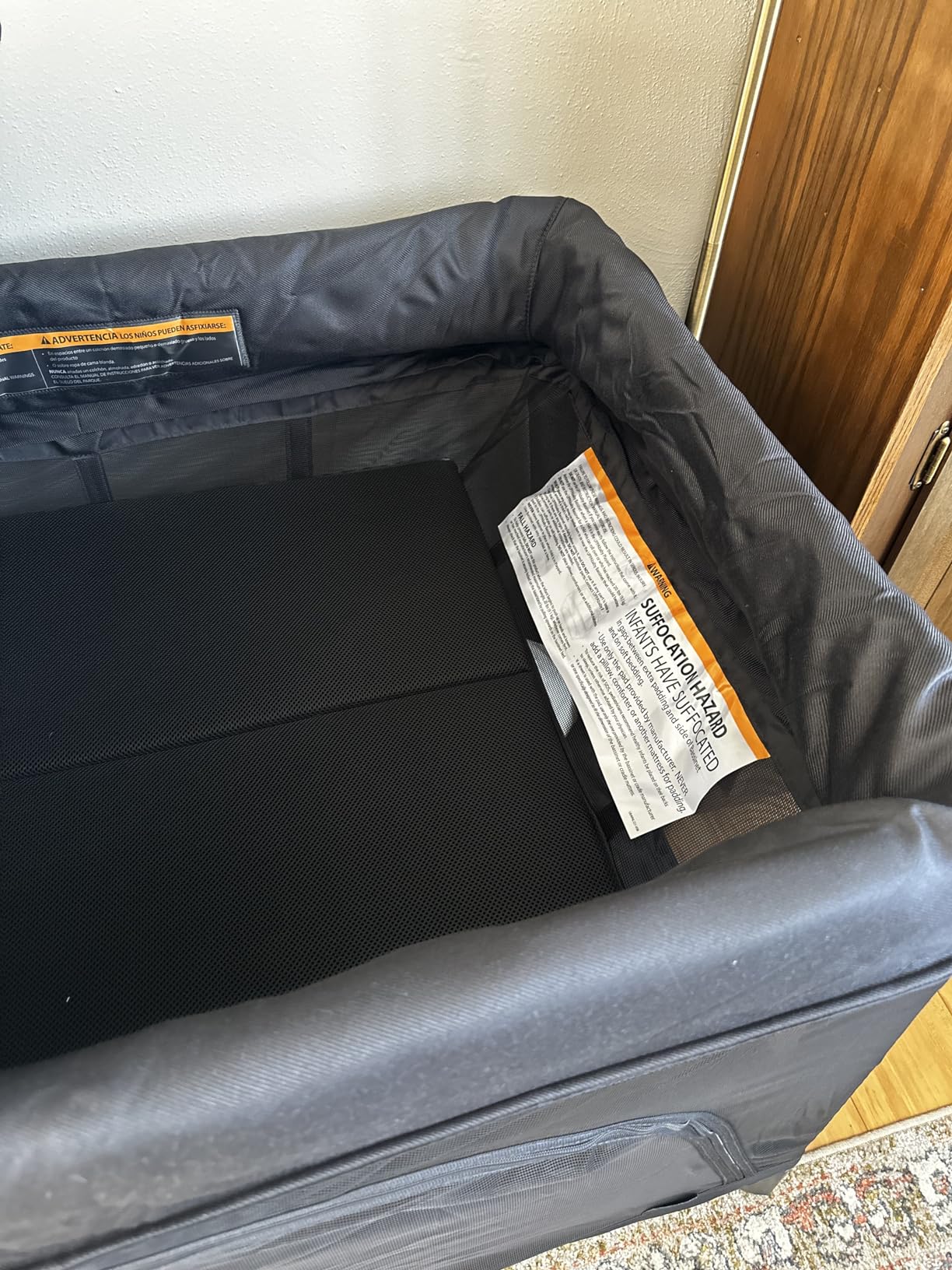 UPPAbaby Remi 3-in-1 Portable Playard, Bassinet & Travel Crib - Wells customer photo 1