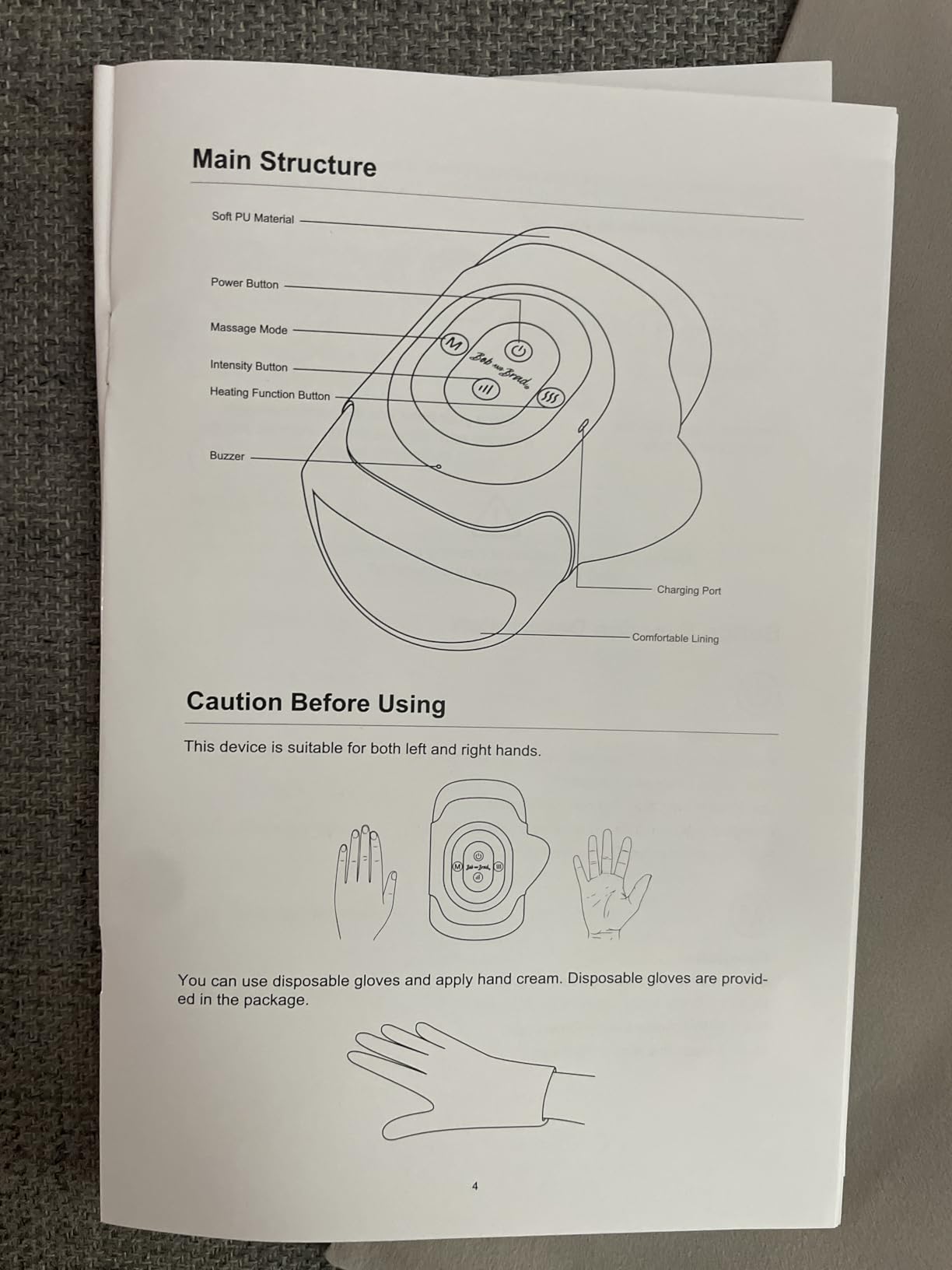 BOB AND BRAD Hand Massager with Heat and Compression, Individual Fingers customer photo 2