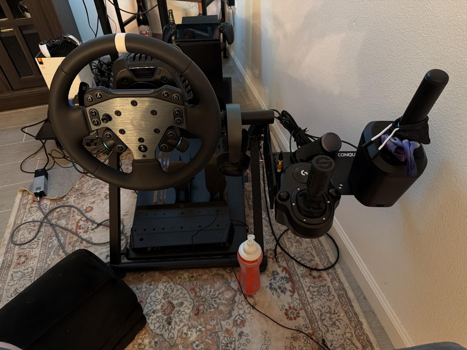 Logitech G RS50 Direct Drive Racing Wheel, Hub, & Base for PS5/PS4/PC customer photo 2