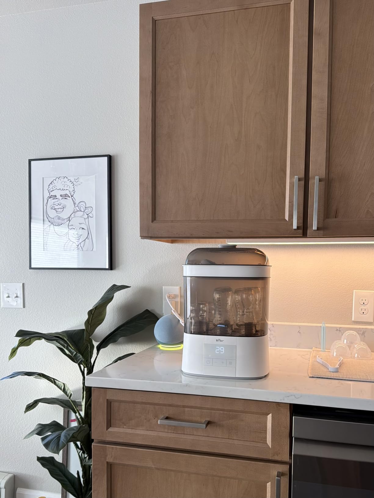 Bear Bottle Sterilizer and Dryer, 2-Layer Electric Steam Sanitizer customer photo 2