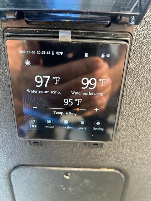 MICOE 100,000 BTU Inverter Pool Heat Pump for 26,000 Gallon Pools customer photo 1