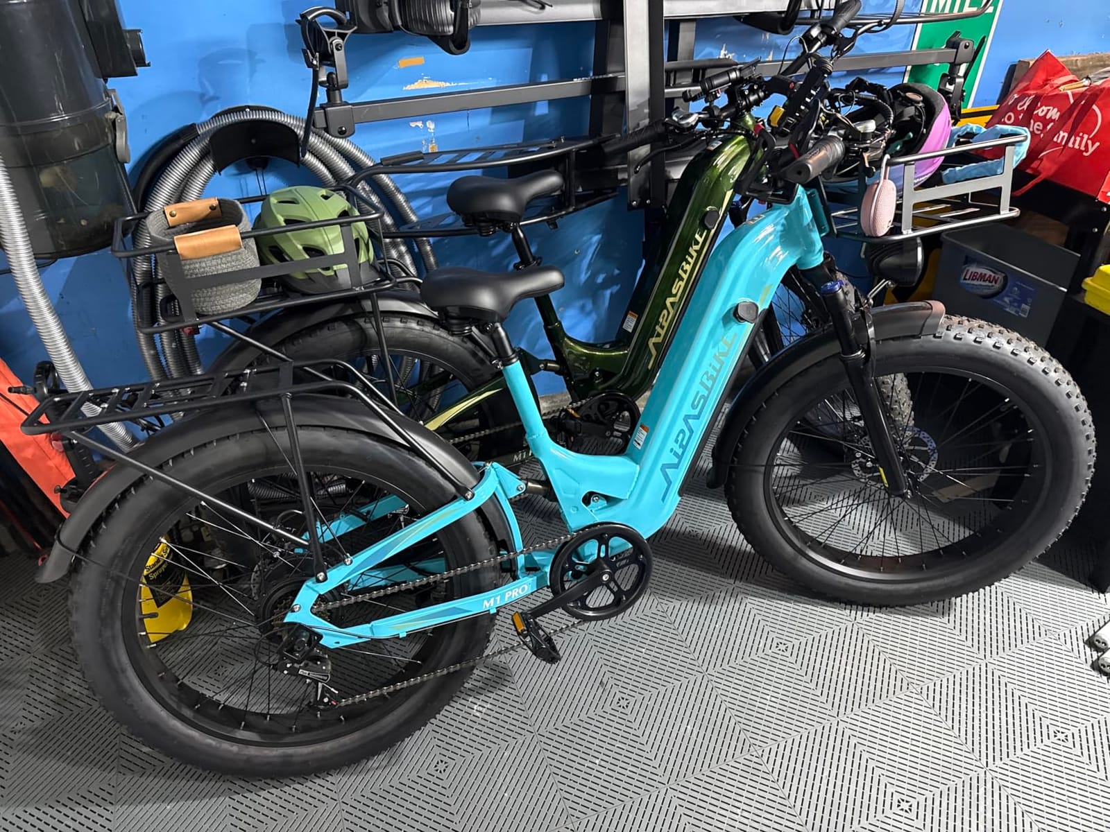 Aipas M1 Pro Electric Bike for Adults, 26 x 4 Fat Tires, 48V 17.5Ah Battery customer photo 2