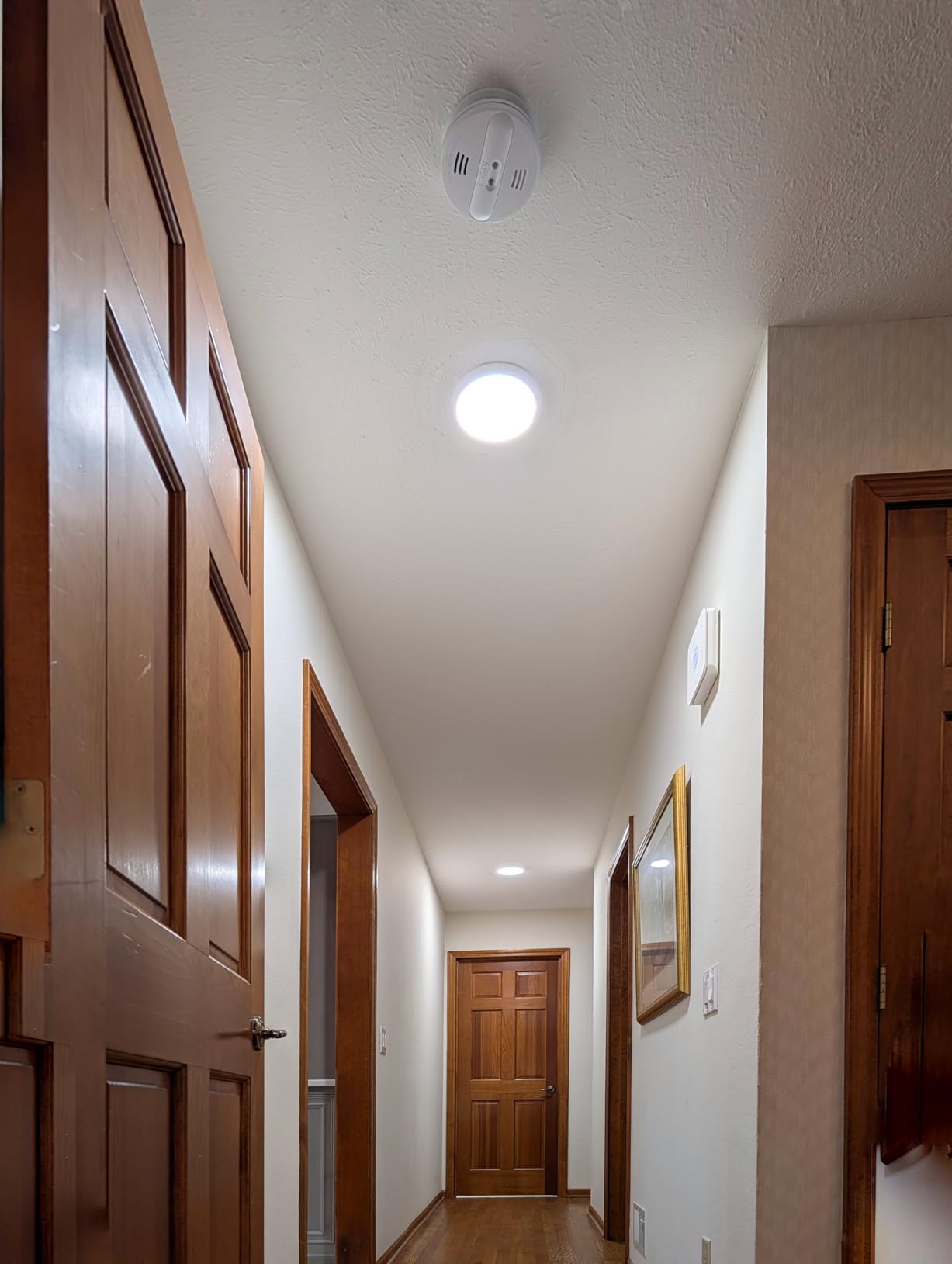 Brightever 7 Inch LED Flush Mount Ceiling Light Fixture, Dimmable, 1200LM customer photo 2
