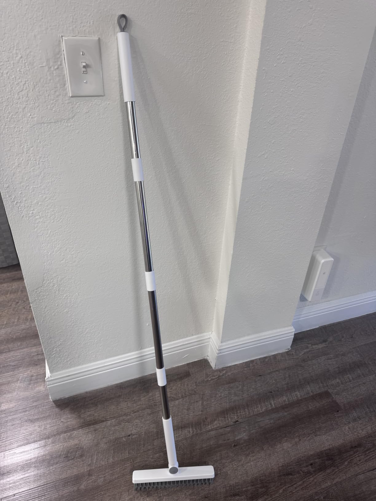 SetSail Grout Cleaner Brush with Long Handle, V-Shaped Floor Scrub Brush customer photo 1