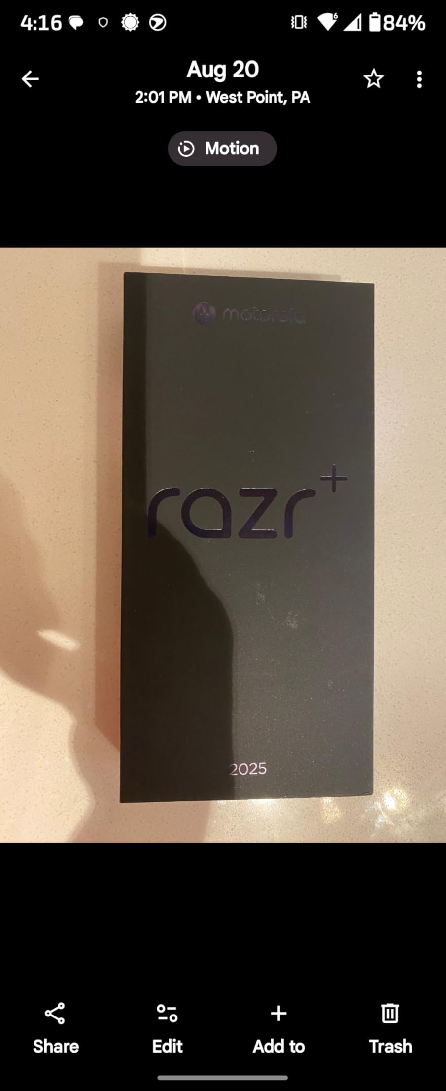 Motorola Razr+ 2025 | Unlocked | Made for US 12/256GB | 50MP Camera | Pantone Mocha Mousse customer photo 1