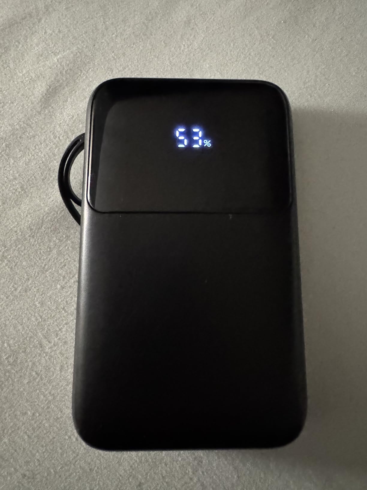 HELLEE 15000mAh Portable Charger Power Bank, 45% Smaller Built-in 4 Cables customer photo 2