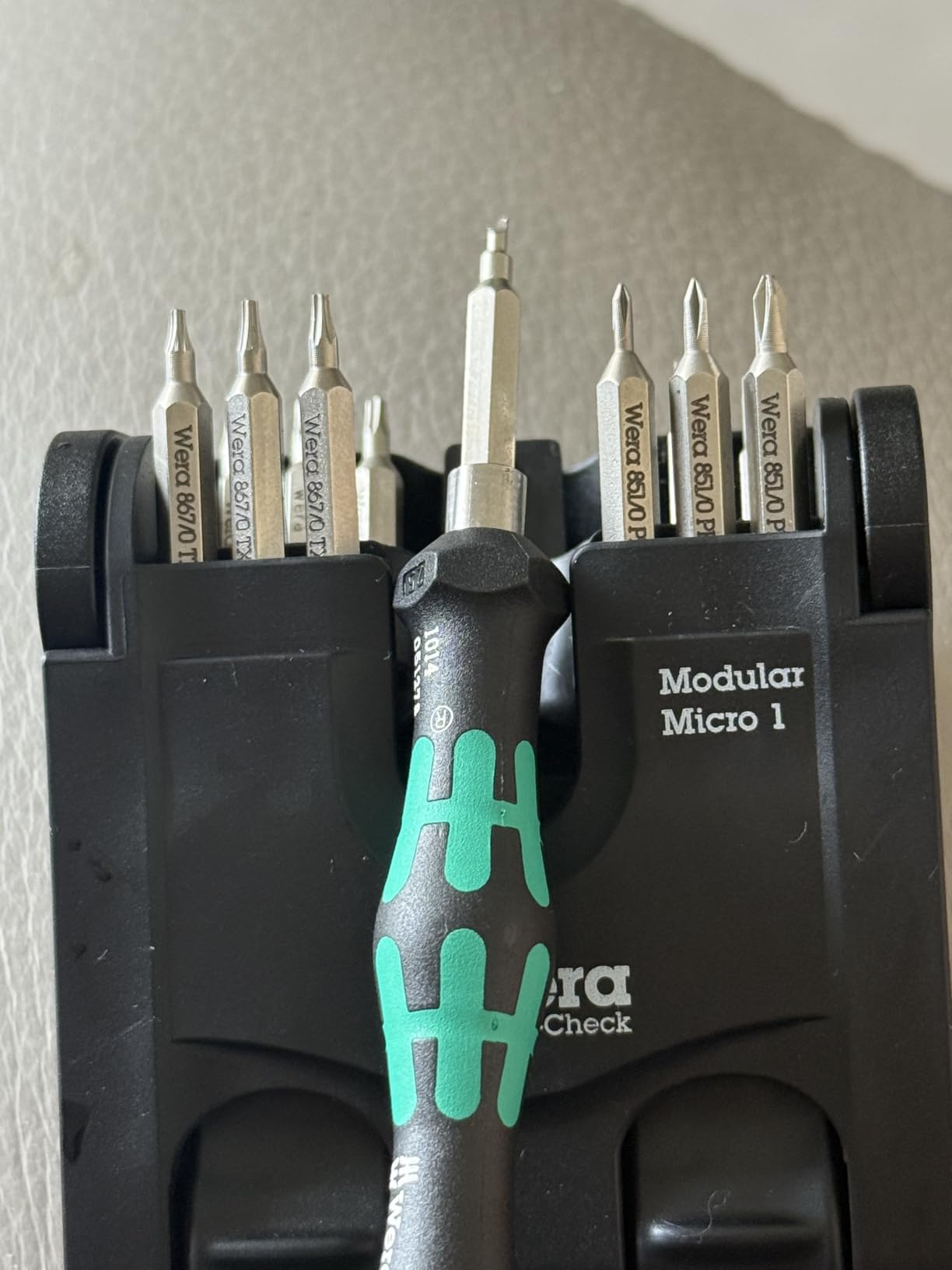 Wera 05049002001 Tool-Check Modular Micro 1, 21 pieces customer photo 1