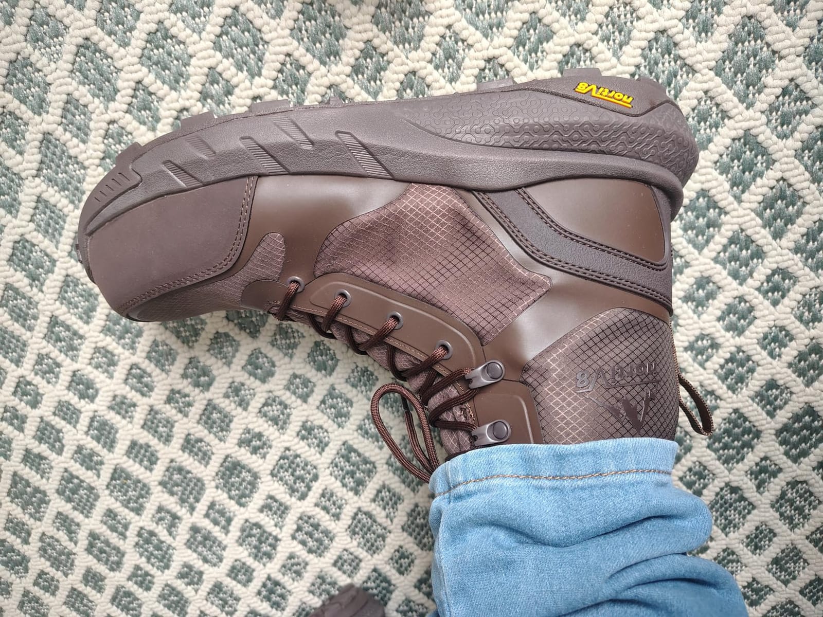NORTIV 8 Men's Composite Toe Work Boots Lightweight | ASTM F2412-24 & ASTM F2913-24 Safety Boots with Side Zipper for Construction & Warehouse, Metrostrike-Nano customer photo 1