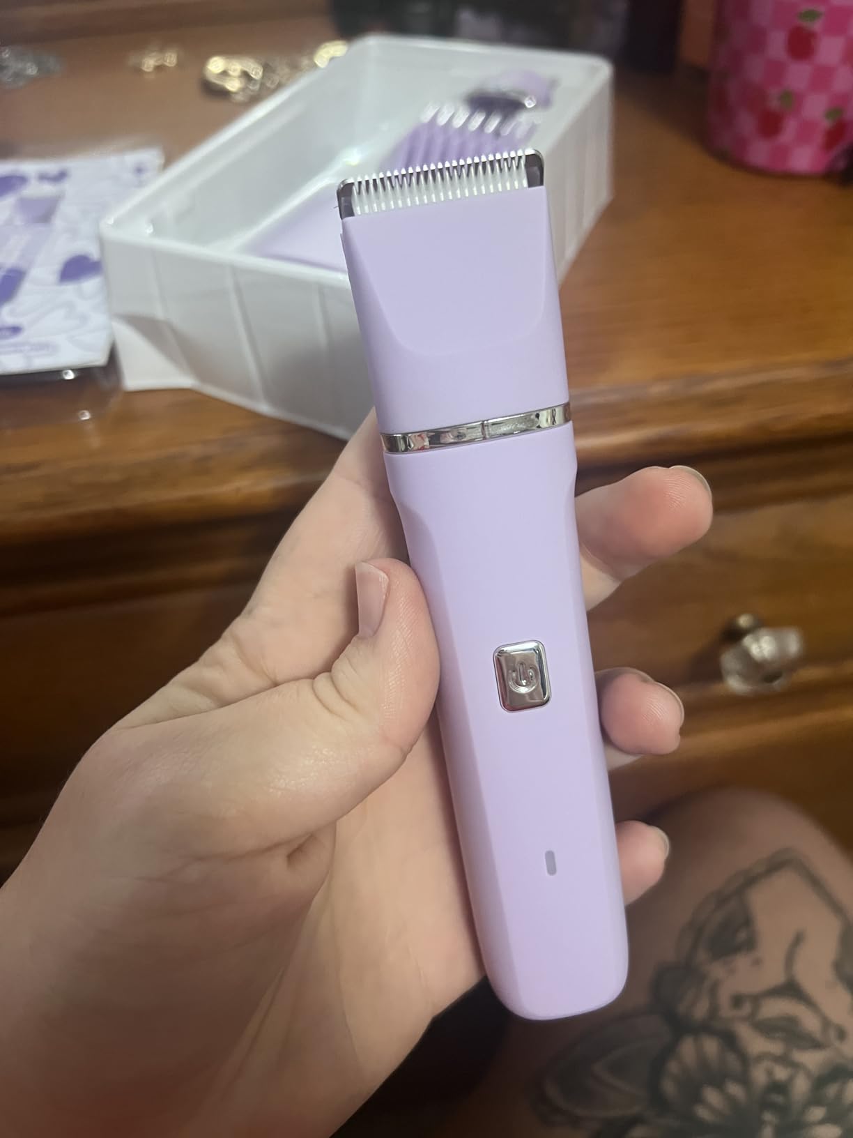 Risina 3-in-1 Bikini Trimmer for Women, Razors for Shaving, Body Shaver customer photo 1