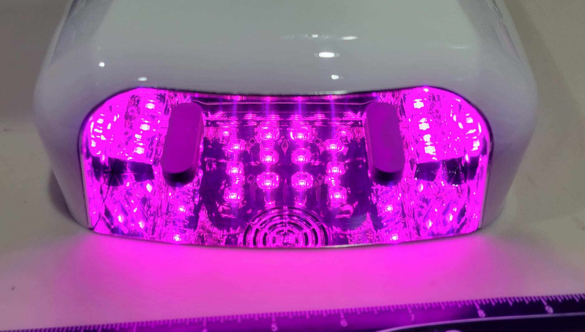 High-end,Nail Dryer, Rechargeable, Cordless Painless 96w Gel UV LED Nail Lamp,Thumb Head, Professional Polish Nail Light, Double Light Source, for Home and Salon customer photo 2