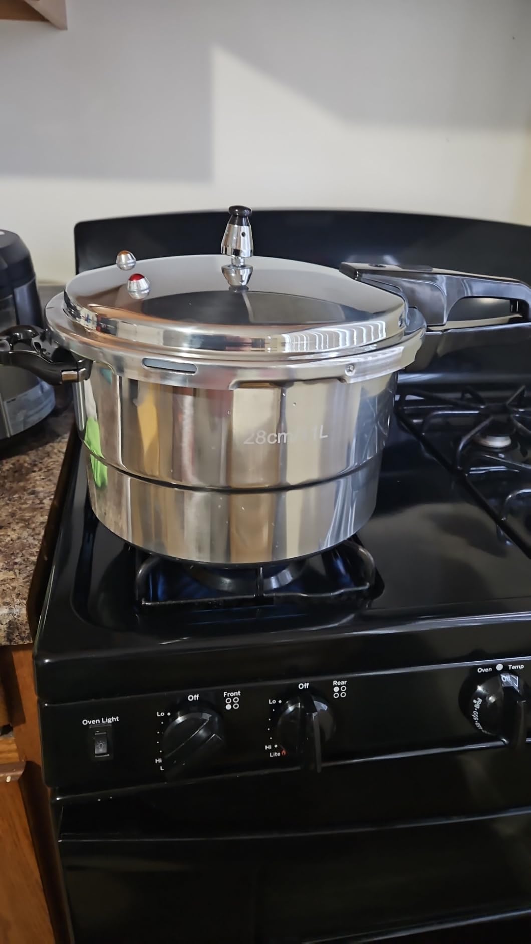Wantjoin Aluminum Pressure Cooker 23Qt Pressure Canner, Pressure Pot with Pressure Control for Home Kitchen or Restraurant, Commercial Pressure Cooker with Gauge customer photo 2