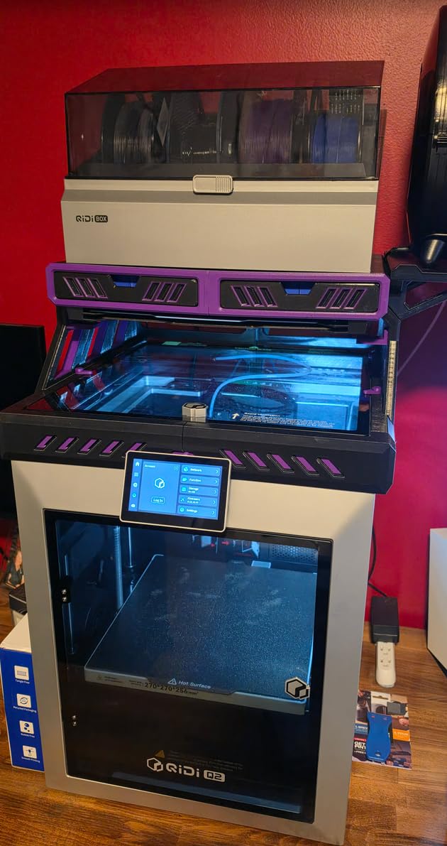 QIDI Q2 3D Printer, 65℃ Heated Chamber and 370℃ Nozzle Unlock PPS-CF customer photo 1