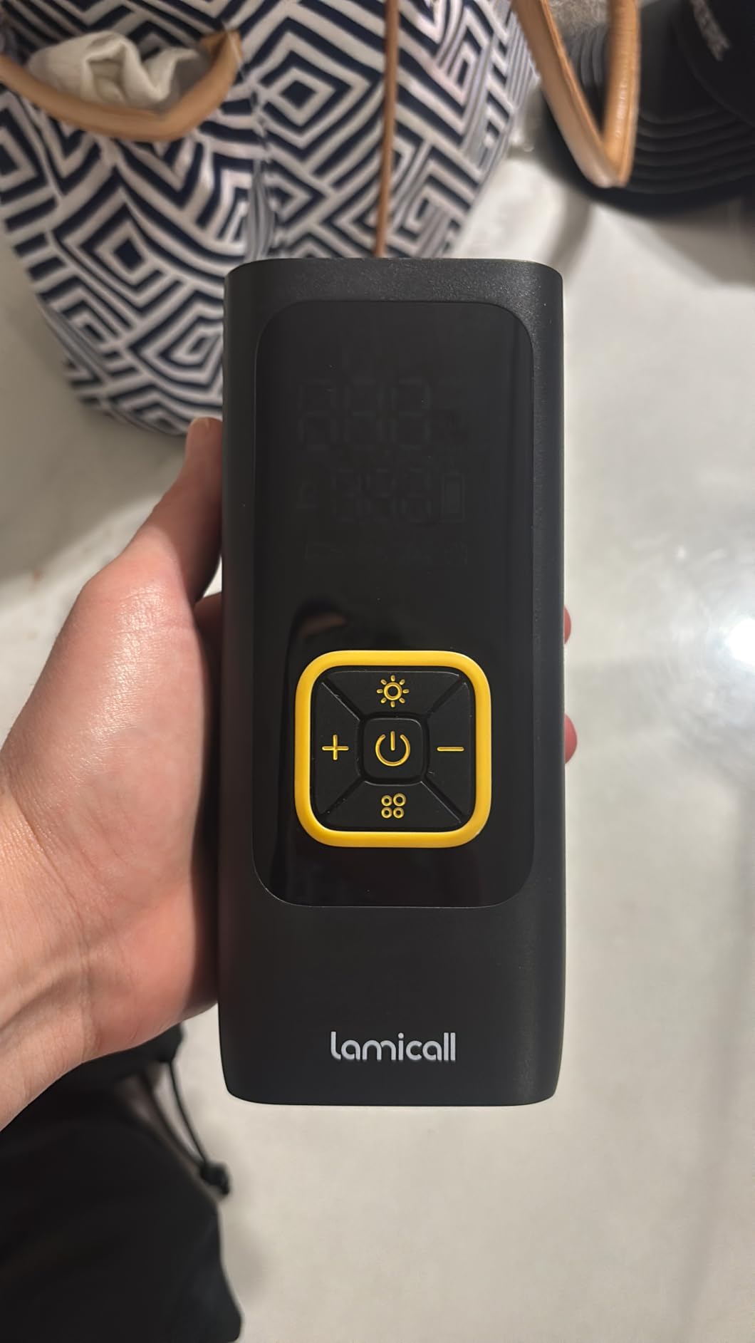 Lamicall Car Tire Inflator Portable Air Compressor, 4X Faster, 150 PSI customer photo 1