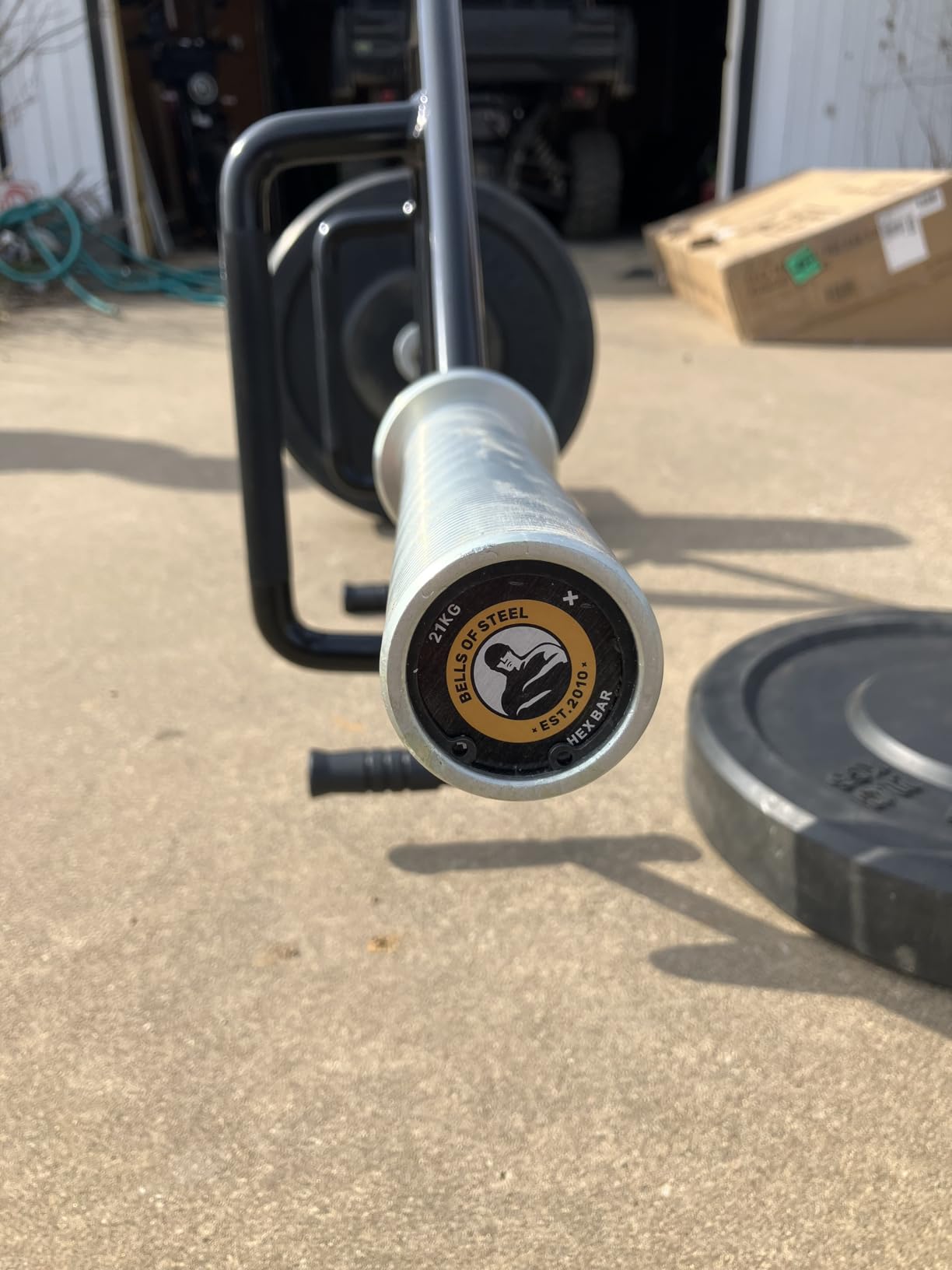 Trap Bar Bells of Steel - Open Hex Deadlift with Rotating Jack, 700 lb customer photo 1