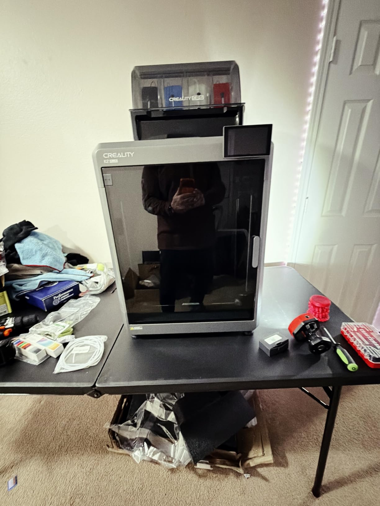 Creality K2 Pro Combo 3D Printer with CFS, 600mm/s, 300mm Build customer photo 1