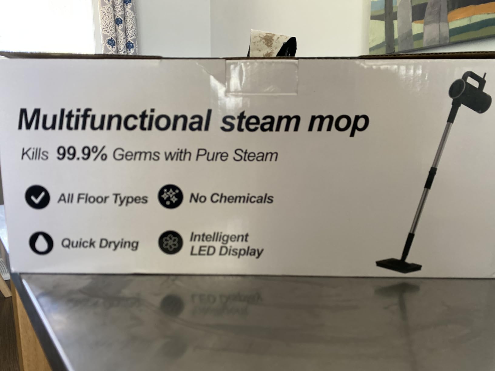 11-in-1 Steam Mop, Detachable Handheld Steam Cleaner with 3-Level Steam customer photo 1