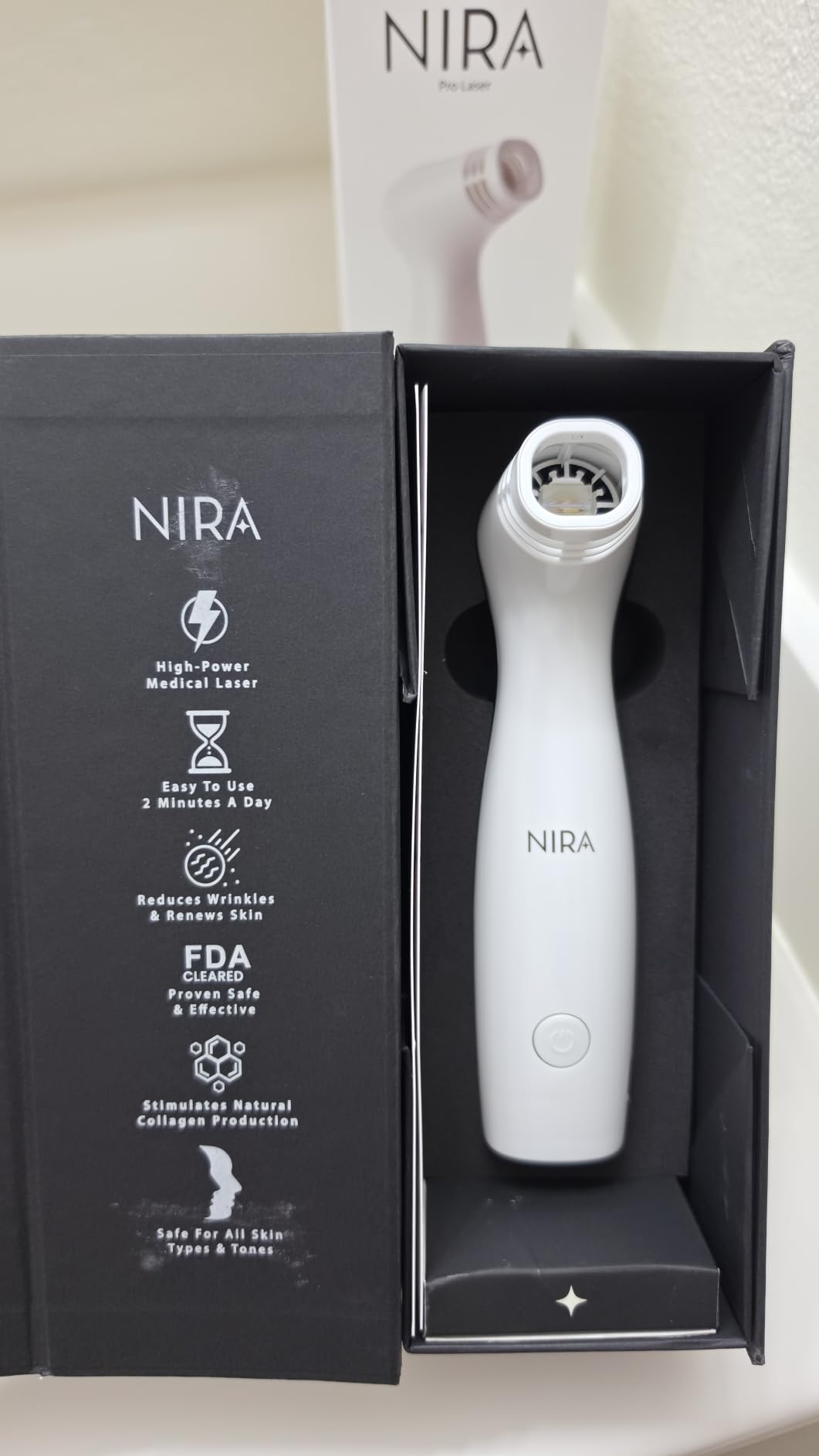 NIRA - FDA Cleared Anti Wrinkle Therapy, Large Area Collagen Rebuild customer photo 1