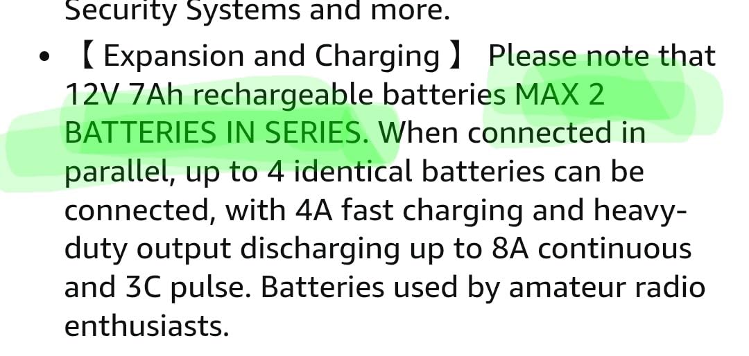 12V 200Ah LiFePO4 Lithium Battery, Built-in 200A BMS, 15000+ Deep Cycles, Max 2560W Power Output, FCC UL Certificates, Perfect for RV, Solar, Marine, Off-Grid, etc. (2PCS) customer photo 2