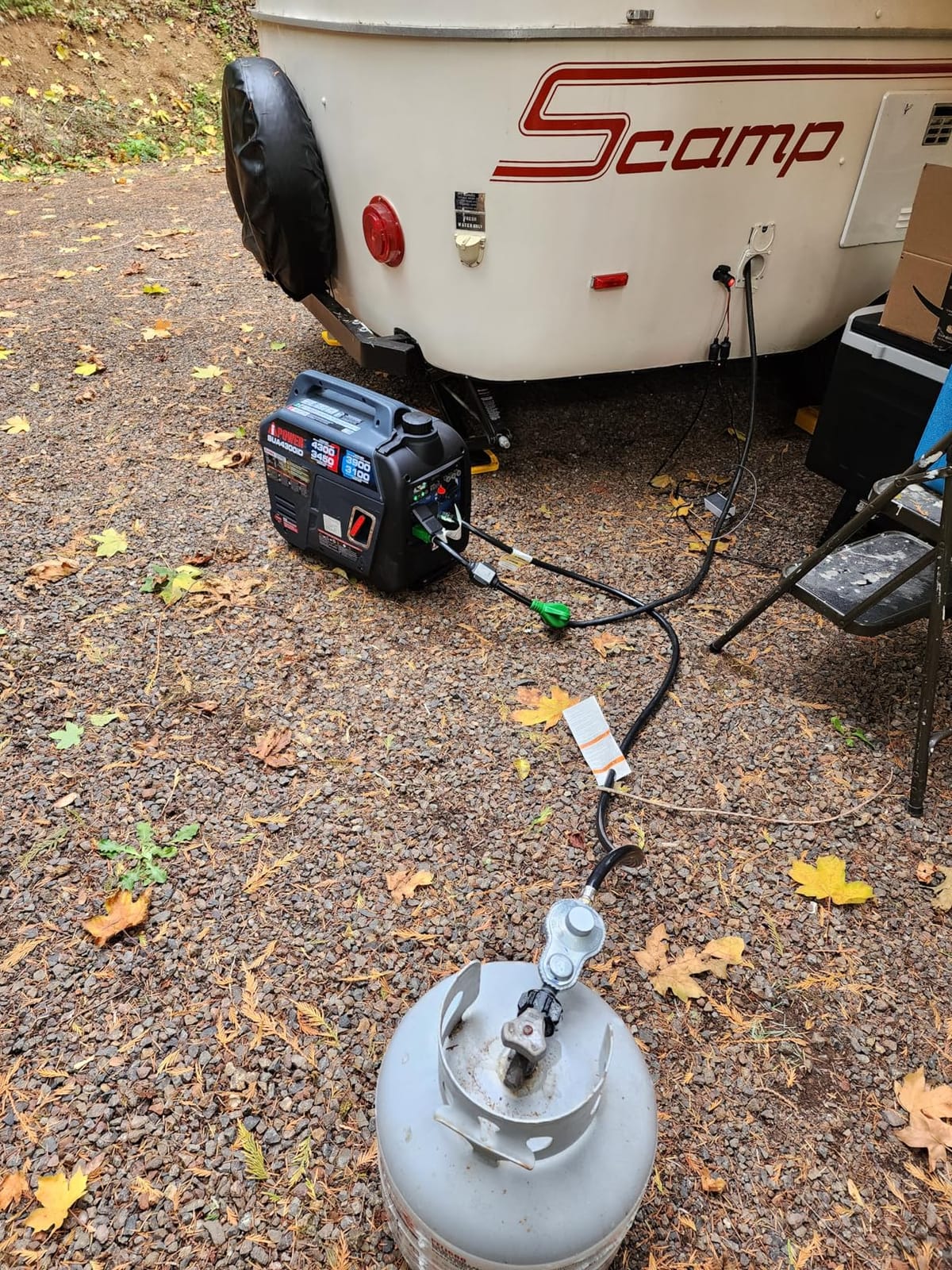 A-iPower 5800W Dual Fuel Quiet Inverter Generator, Electric Start, RV Ready customer photo 2