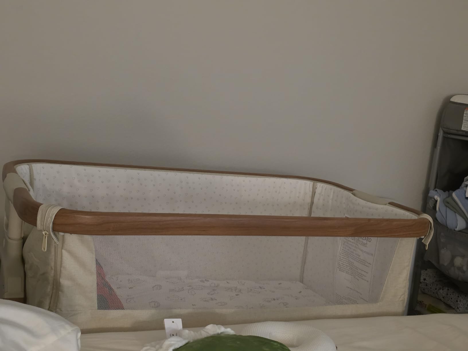 Tutti Bambini CoZee® Go 3-in-1 Foldable Baby Playpen, Portable Bassinet & Travel Crib | Playard with Mattress Included | Birth to 3 Years (Oak & Charcoal) customer photo 1