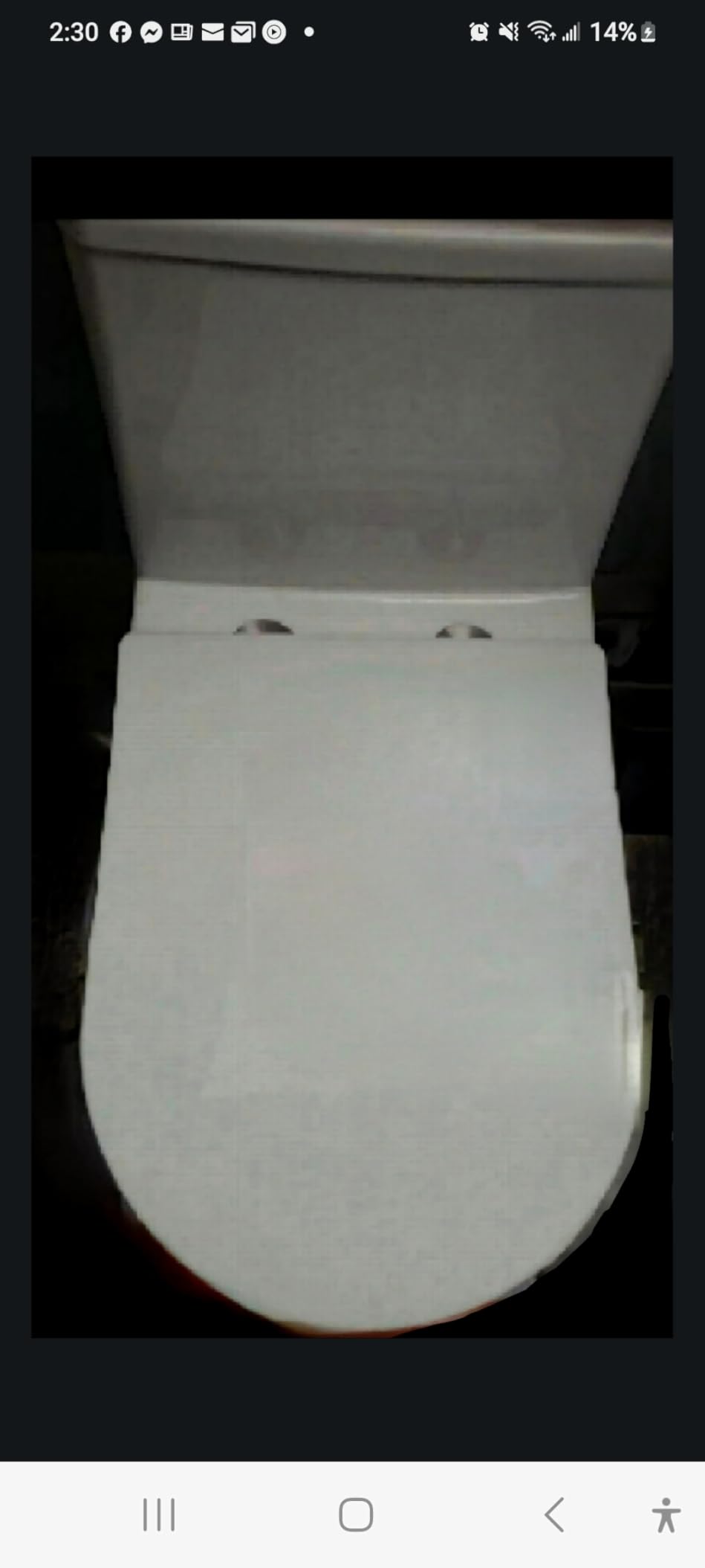 W2121D One-Piece Dual Flush Toilet, 0.8/1.28 GPF,360° Tornado Flush, Elongated D-Shape Bowl, 12-In Rough-In, White, Soft-Close Seat, EPA & WaterSense Certified customer photo 1