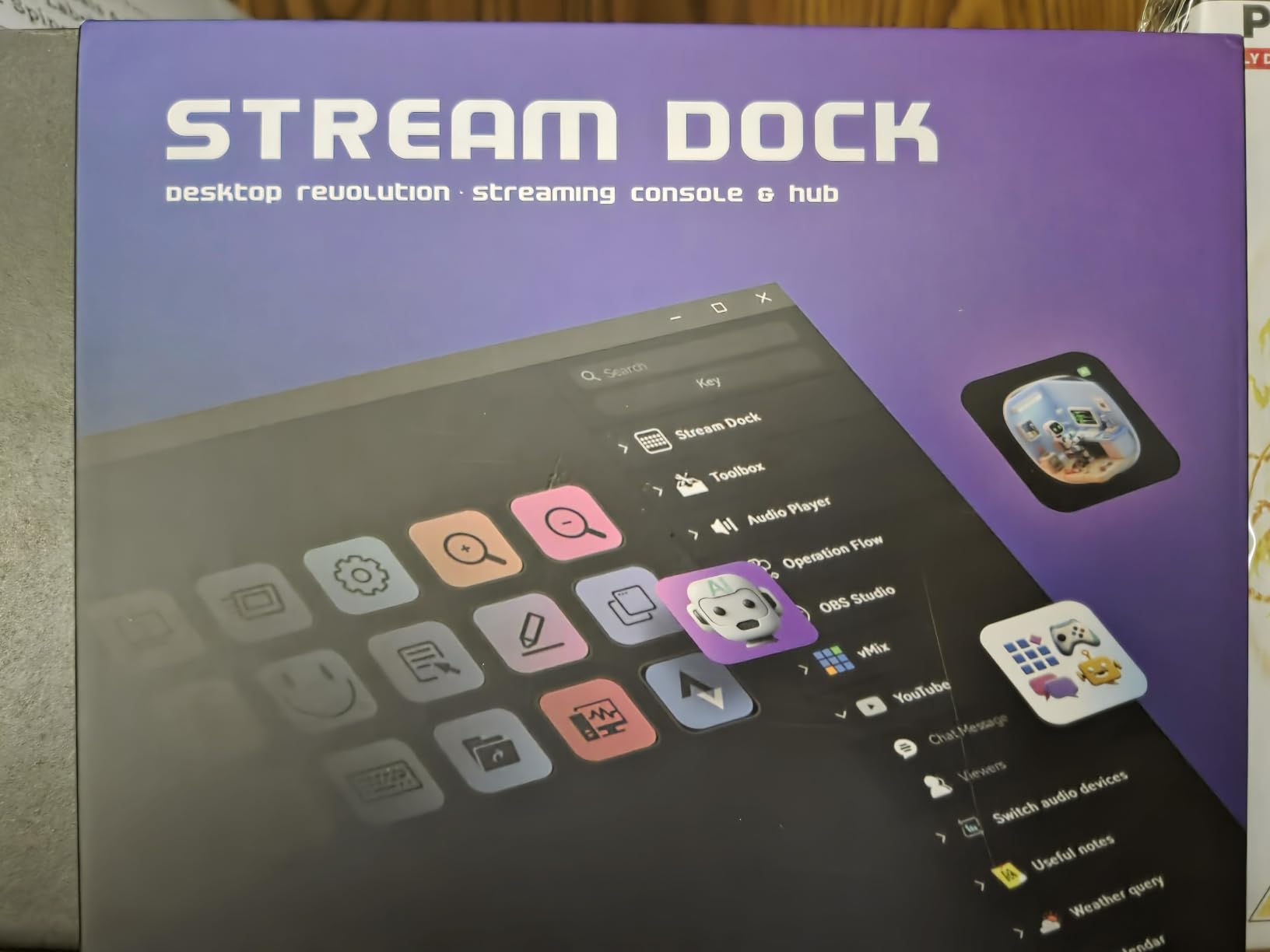 VSD N4 Pro Stream Controller Streaming Deck, Audio and Studio Controller customer photo 1