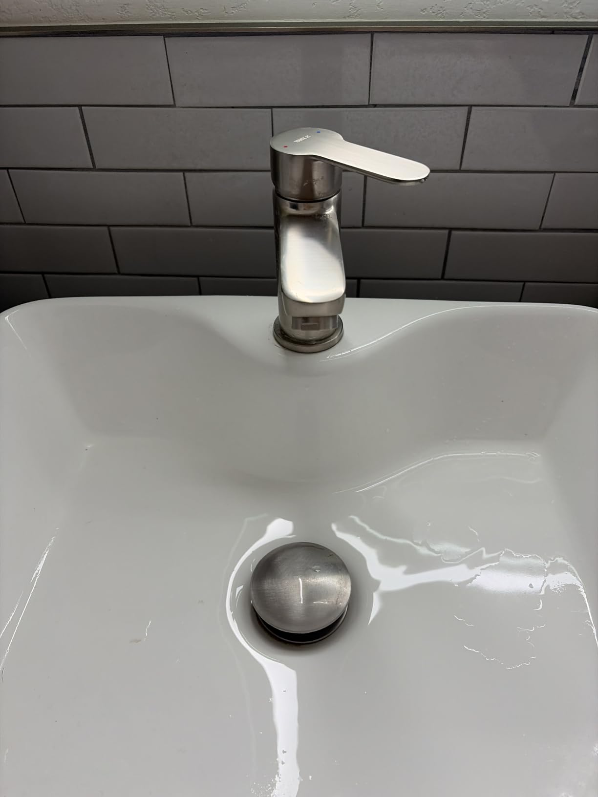 BELZ Nickel Bathroom Faucet, Lead-Free for 1 or 3 Hole 4