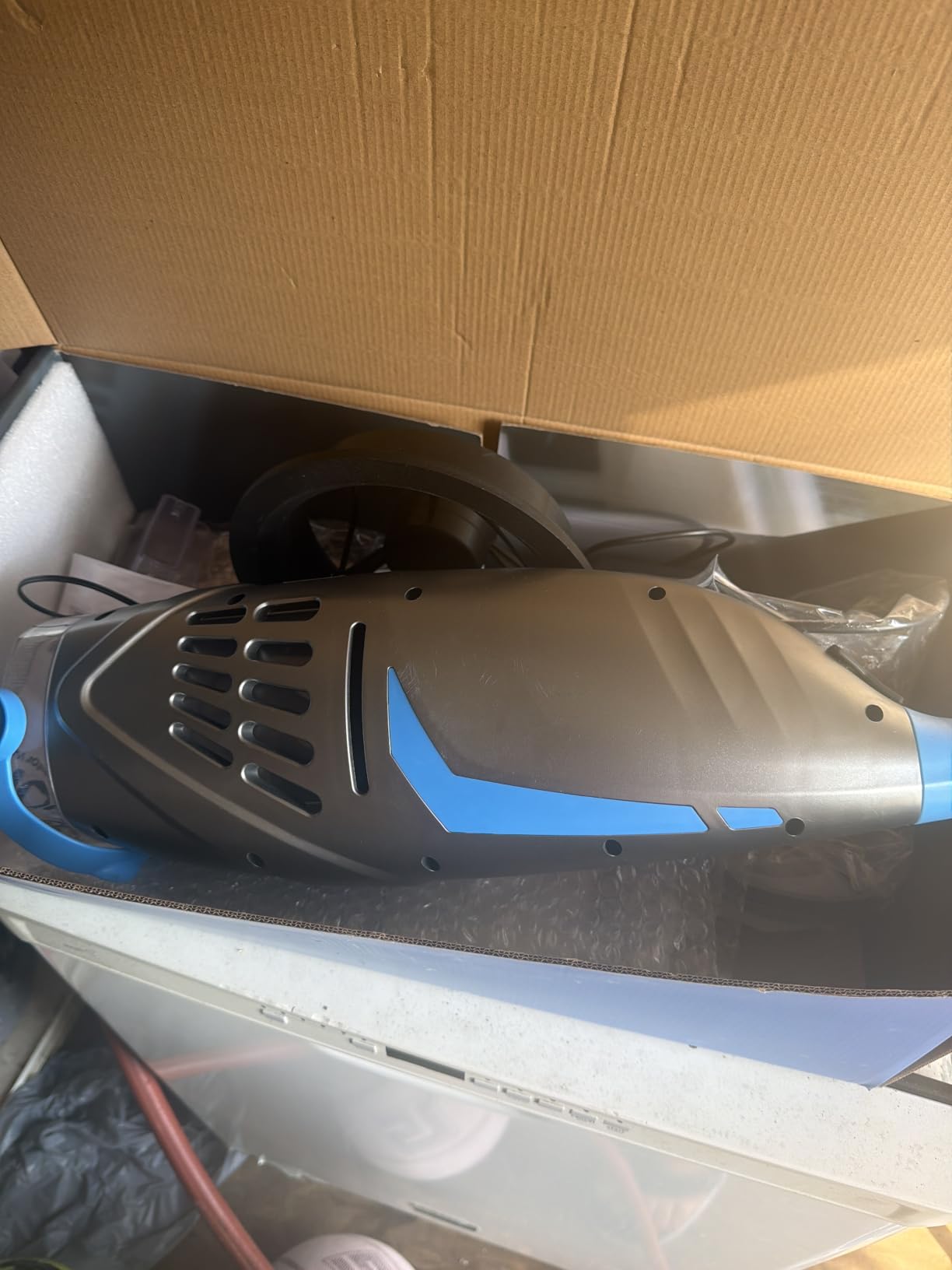 Pool Vacuum for Above Ground Pool & Inground Pools, (2026 Upgraded) 26.5 GPM High-Powerful Pebbles Suction, V3 IPX8 Cordless Handheld Rechargeable Cleaner 2 Vacuum Heads & 4 Filter Bags, 1H Runtime customer photo 1