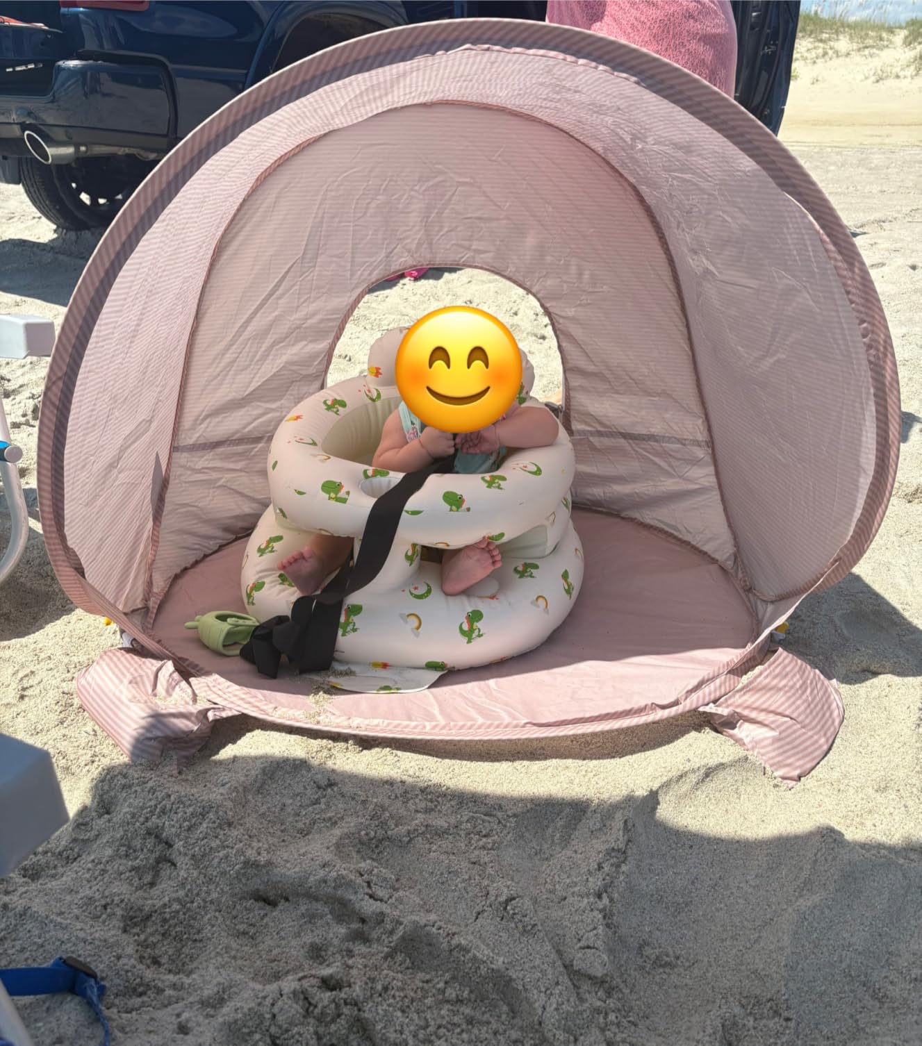 Tiny Land Baby Beach Tent – Pop Up Baby Tent with UV Protection, Portable Baby Beach Essentials, 35.4