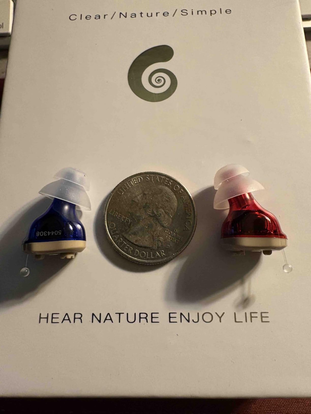 OTC Hearing Aid Invisible Hearing Amplifier with16-Channel Noise Cancelling customer photo 1